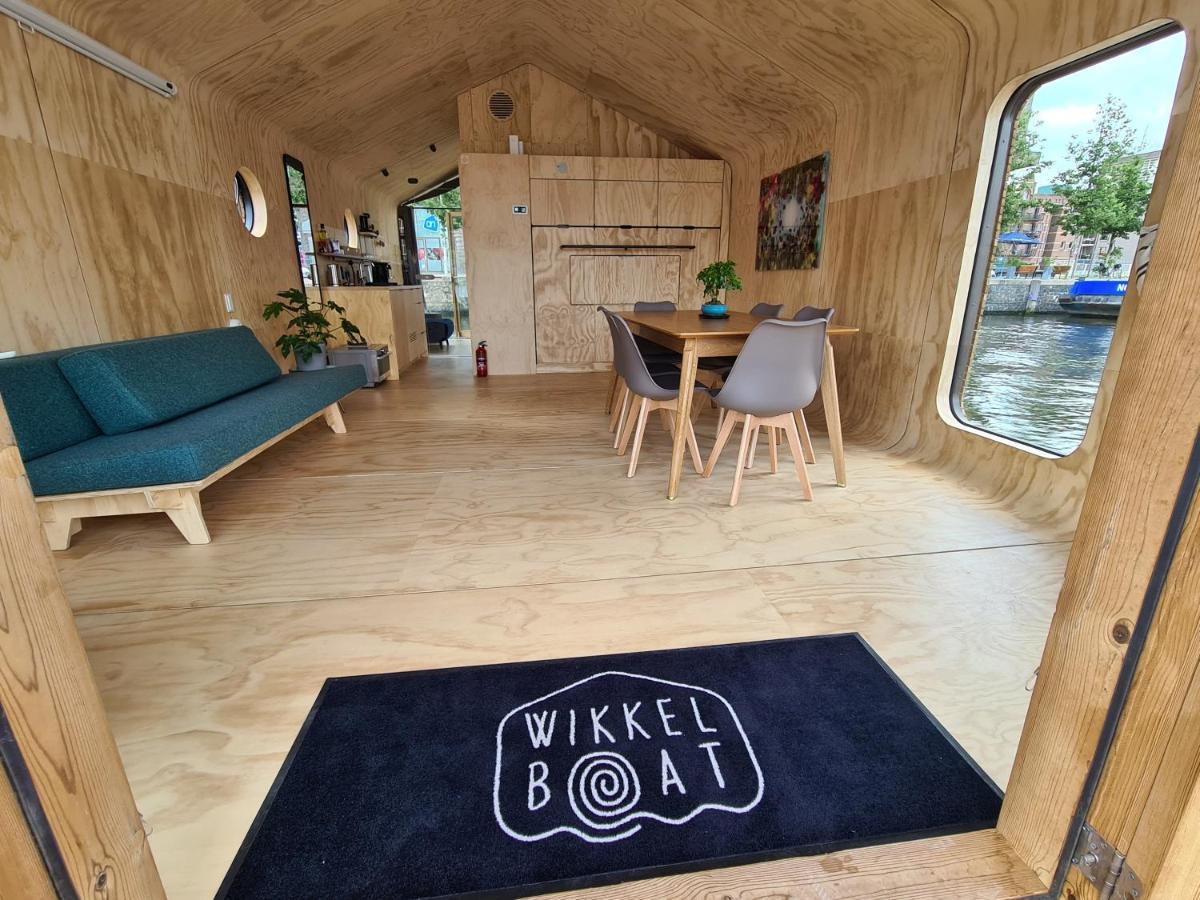 Wikkelboats At Floating Rotterdam Rijnhaven Villa Екстериор снимка