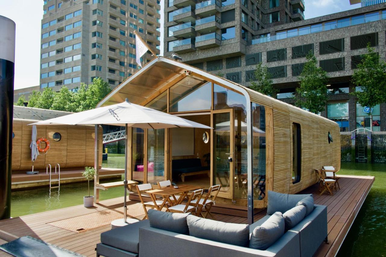 Wikkelboats At Floating Rotterdam Rijnhaven Villa Екстериор снимка