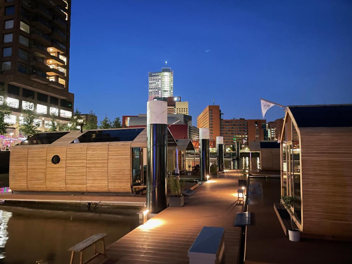 Wikkelboats At Floating Rotterdam Rijnhaven Villa Екстериор снимка