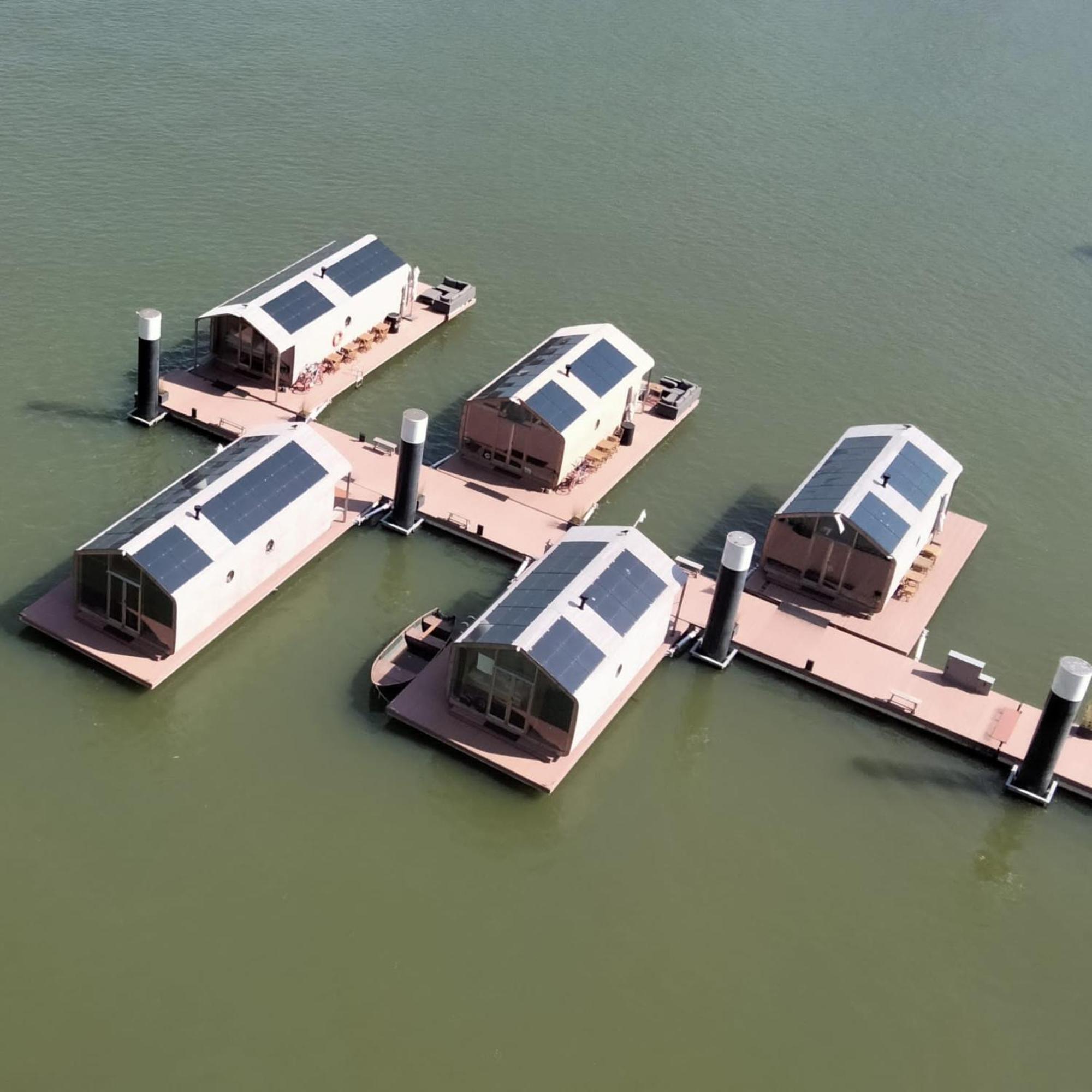 Wikkelboats At Floating Rotterdam Rijnhaven Villa Екстериор снимка