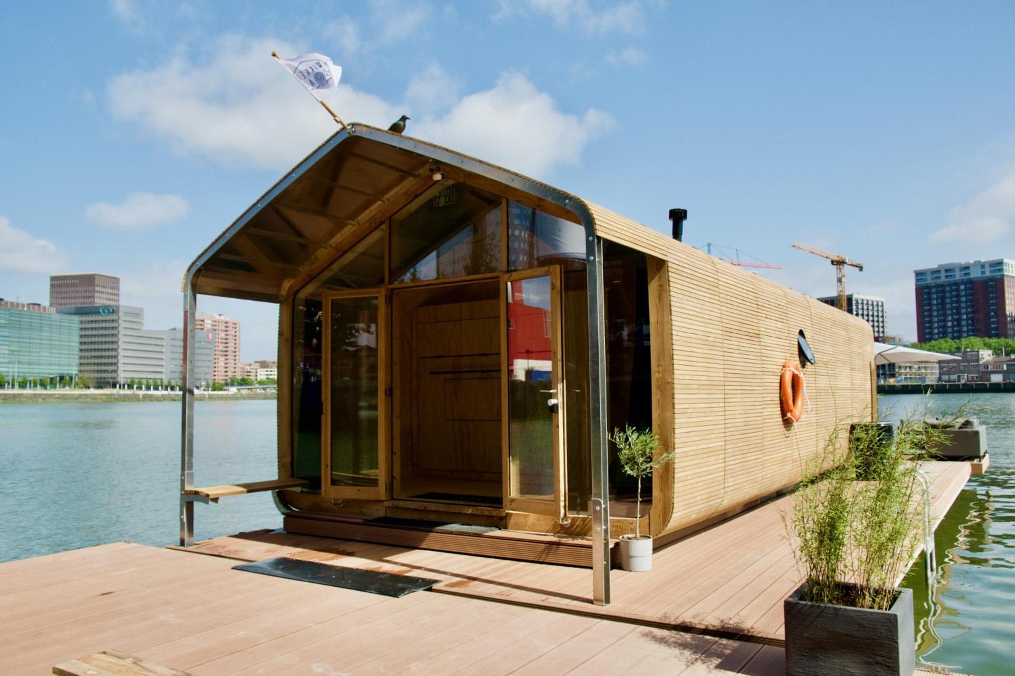 Wikkelboats At Floating Rotterdam Rijnhaven Villa Екстериор снимка