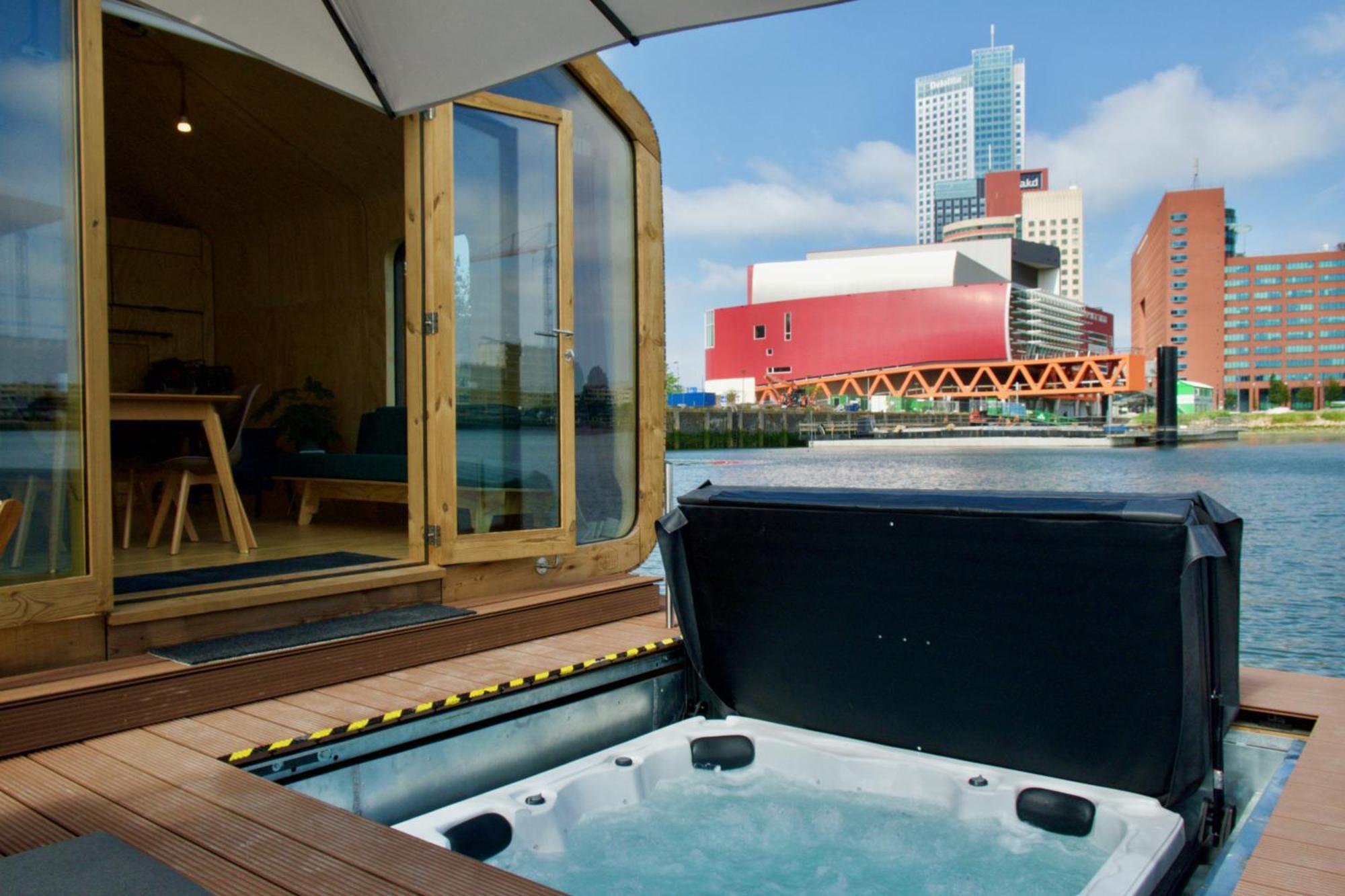 Wikkelboats At Floating Rotterdam Rijnhaven Villa Екстериор снимка